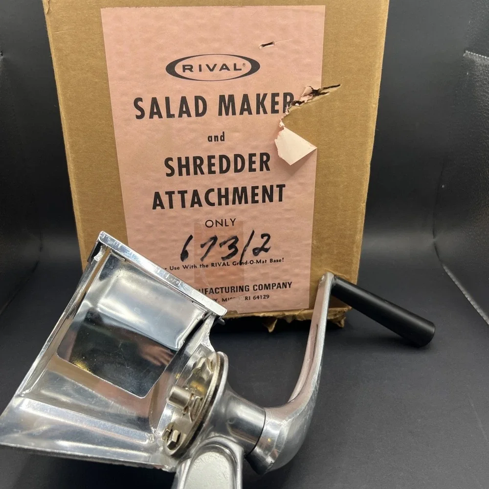 Vtg Rival Kitcheneer Grind O Mat And Shred O Mat Multiple‎ Models Hopper